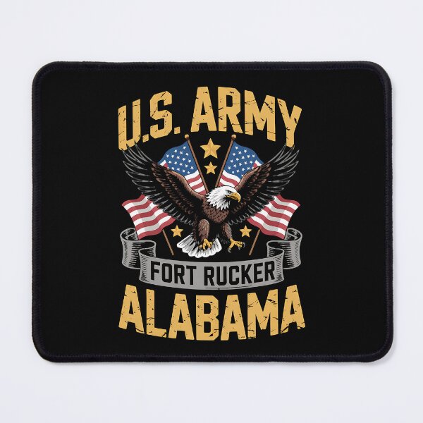 Item preview, Fort Rucker Alabama AL Vintage Military Base Veterans Day designed and sold by BakeryDozen.