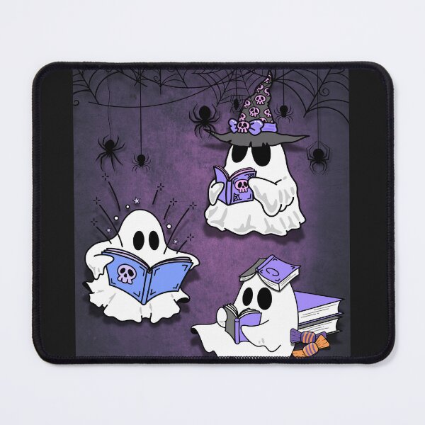 Item preview, Diligent ghosts read books among the cobwebs designed and sold by Freeform Flow by Caroline.