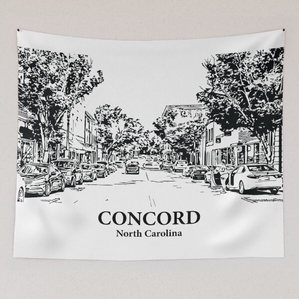 Item preview, Concord - North Carolina designed and sold by Lakeric Cityscapes.