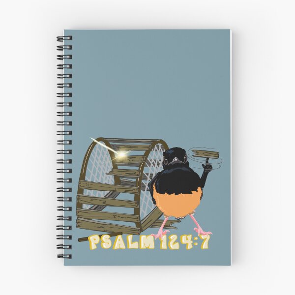 Item preview, White-rumped Shama bird escaped trap~with bible Verse  designed and sold by ArtbyMparrish .