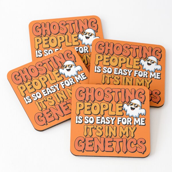 Item preview, Ghosting People Is So Easy For Me It's In My Genetics-Halloween Sarcastic Gift  designed and sold by LovelyEvaDesign.