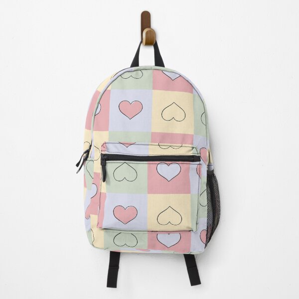 Item preview, Pastel Hearts Pop Grid designed and sold by 0606PM.