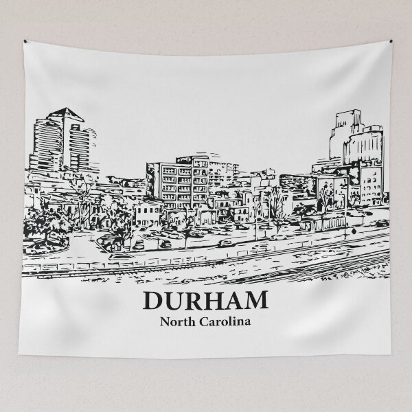 Item preview, Durham - North Carolina designed and sold by Lakeric Cityscapes.
