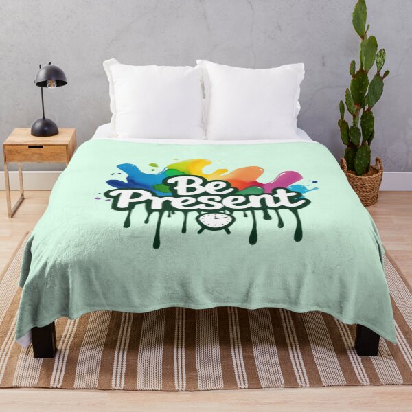 Item preview, Be Present - Colorful Splash Art Design designed and sold by NewAspect.