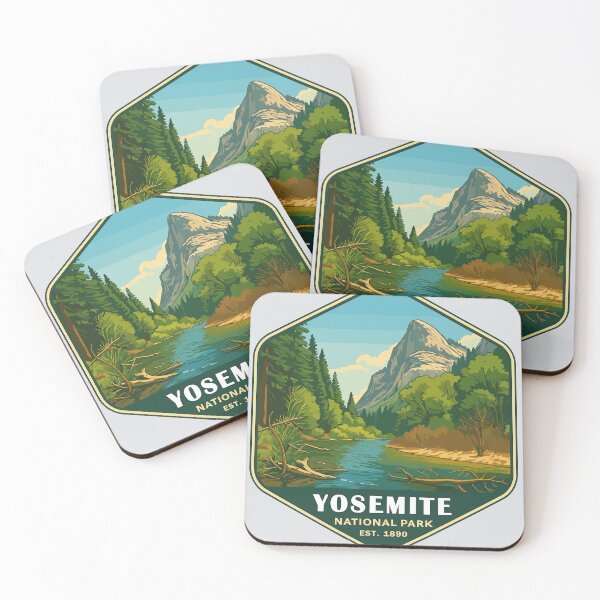 Item preview, Yosemite National Park Half Dome Sticker designed and sold by Ismeal Von.