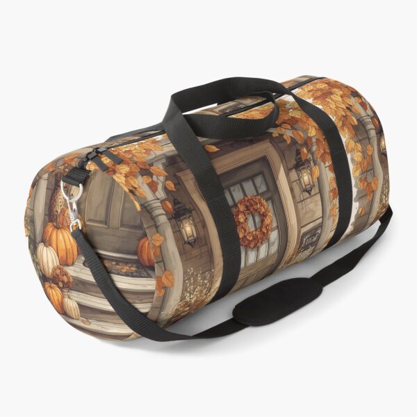 Item preview, Autumn Porch – Cottagecore Pumpkin Haven designed and sold by Deezyned.