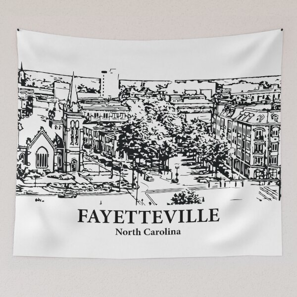 Item preview, Fayetteville - North Carolina designed and sold by Lakeric Cityscapes.