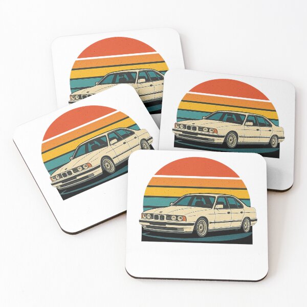 Item preview, German limo 34 – Retro Sunset Vintage Automotive Illustration designed and sold by fjurcev.