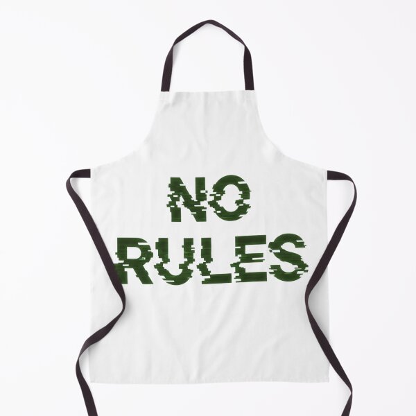 Item preview, NO RULES Glitch Typography – Futuristic Cyberpunk Streetwear Design designed and sold by Happyfreedom.