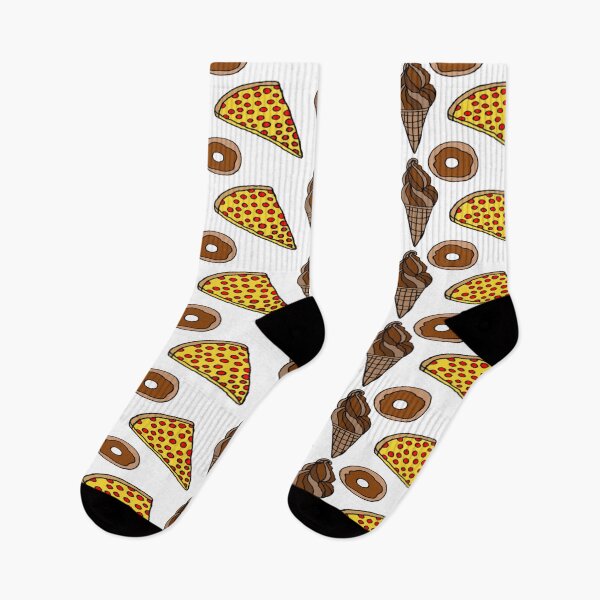 Item preview, Pizza And Ice-cream and Donut designed and sold by Rainbowland123.