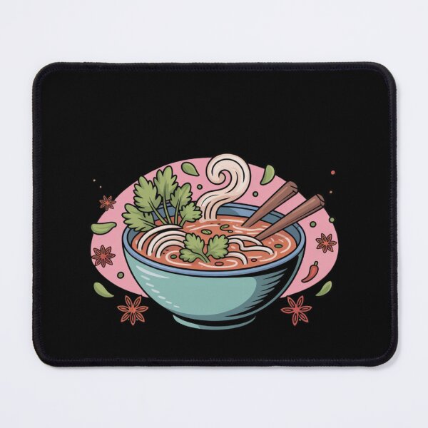Item preview, Cute Delicious Vietnamese food pho soup designed and sold by DamioPolArt.