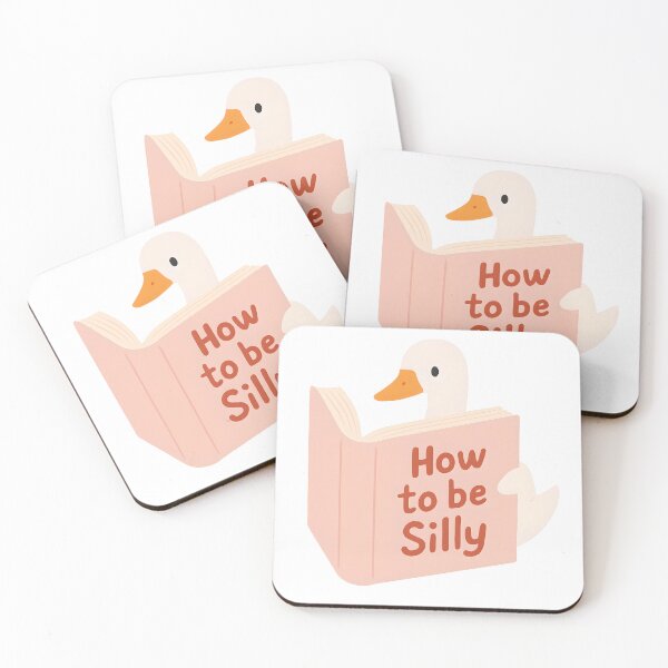 Item preview, Silly Goose Reading a Funny Book designed and sold by The Crazy Cat Lady.