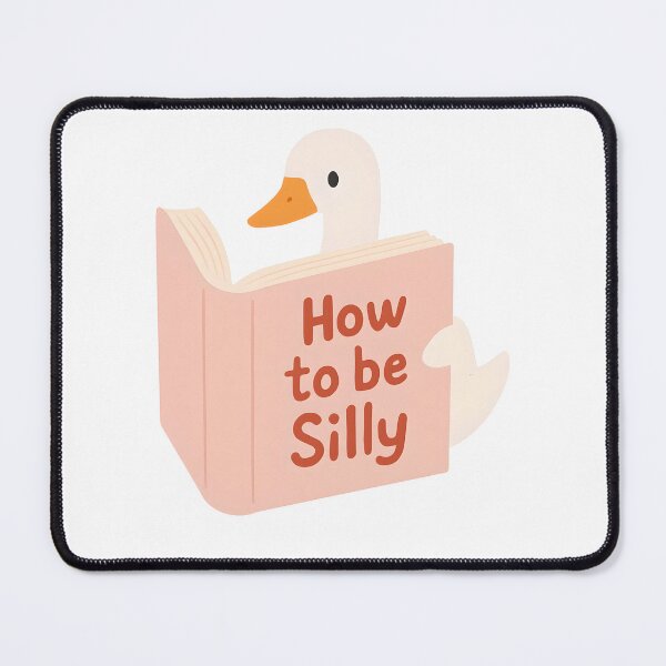Item preview, Silly Goose Reading a Funny Book designed and sold by The Crazy Cat Lady.
