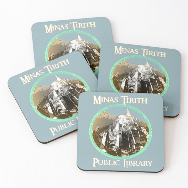 Item preview, Minas Tirith Public Library designed and sold by KalethFerrer.
