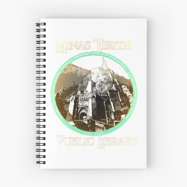 Item preview, Minas Tirith Public Library designed and sold by KalethFerrer.