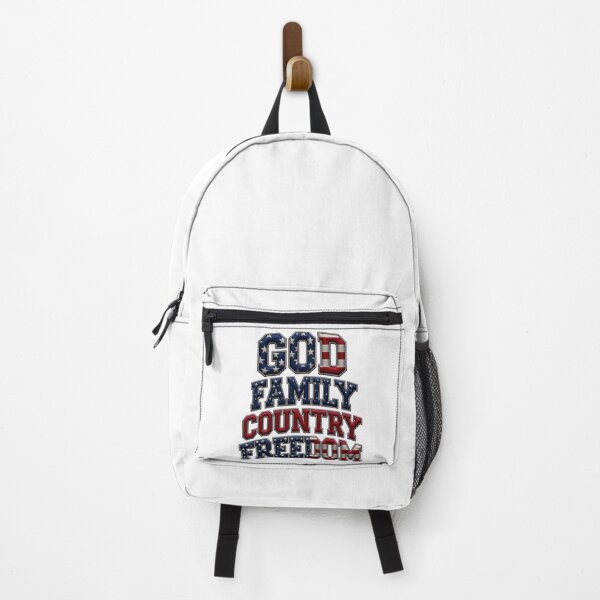 Item preview, God Family Country Freedom USA Flag Patriotic Christian American Pride Design designed and sold by ArtDesignTp.