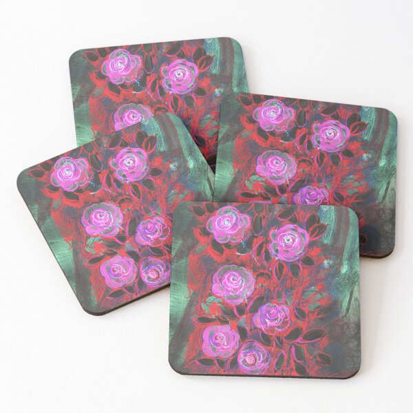 Item preview, Naive pink on green  designed and sold by Olirina.