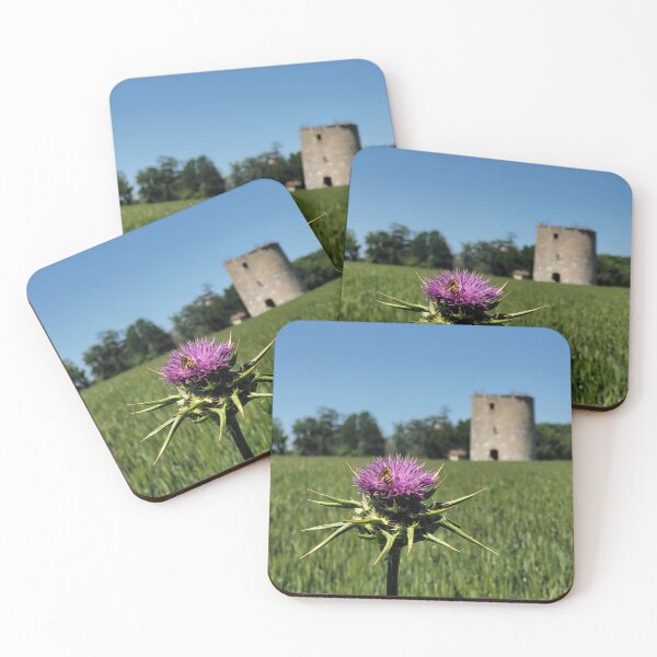 Item preview, thistle flower designed and sold by Astronatural.