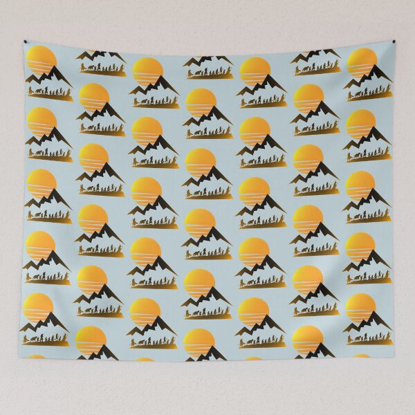Item preview, Fellowship - Sunrise By The Mountains designed and sold by KalethFerrer.