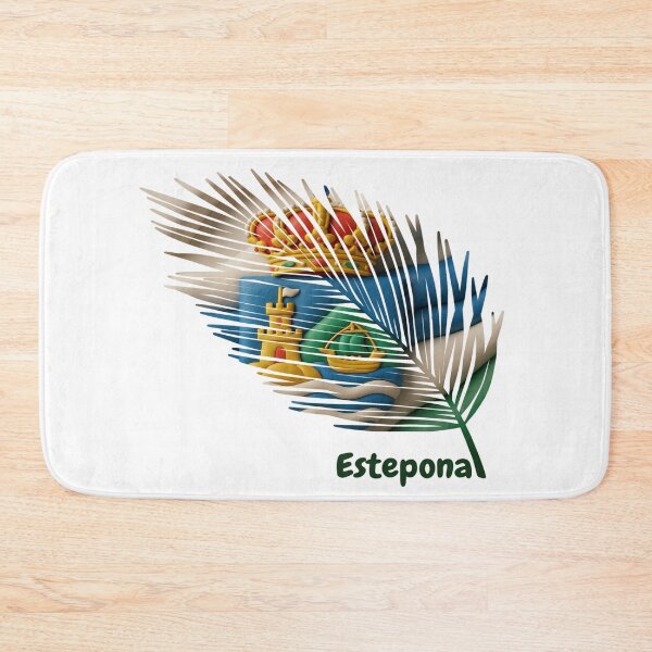 Item preview, Abstract Flag of Estepona – Feather Shape Design designed and sold by ArteJorge48.