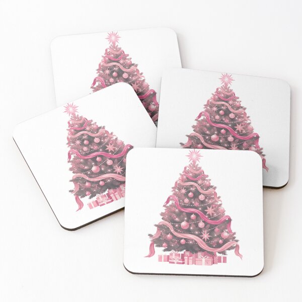 Item preview, Pink Christmas Tree – Cute Holiday Design, Pastel Aesthetic Christmas Shirt, Girly Xmas Gift designed and sold by Infinirish.