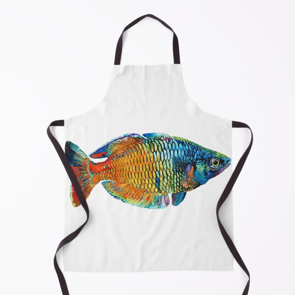 Item preview, A Colorful Rainbow Fish designed and sold by Sharon Cummings Art.