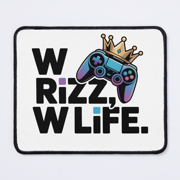 Item preview, W Rizz W Life Crowned Joystick designed and sold by Raluk.