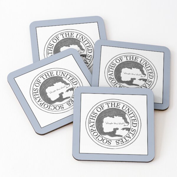 Item preview, Sociopaths of the United States (with Border) designed and sold by V-M-Studios.