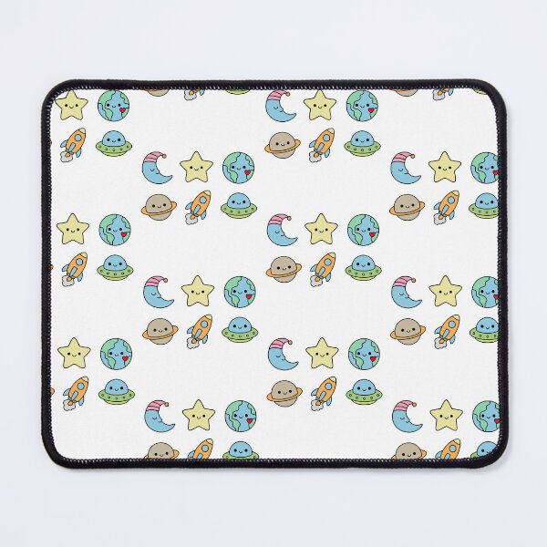 Item preview, Kawaii Space Adventure – Cute Astronauts, Planets & Stars designed and sold by GinColorist.