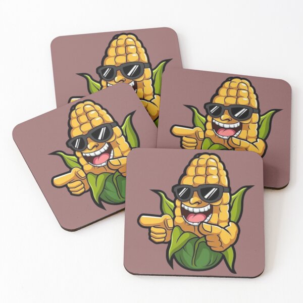 Item preview, Cool Corn Cartoon  designed and sold by BlueHillsJanot.