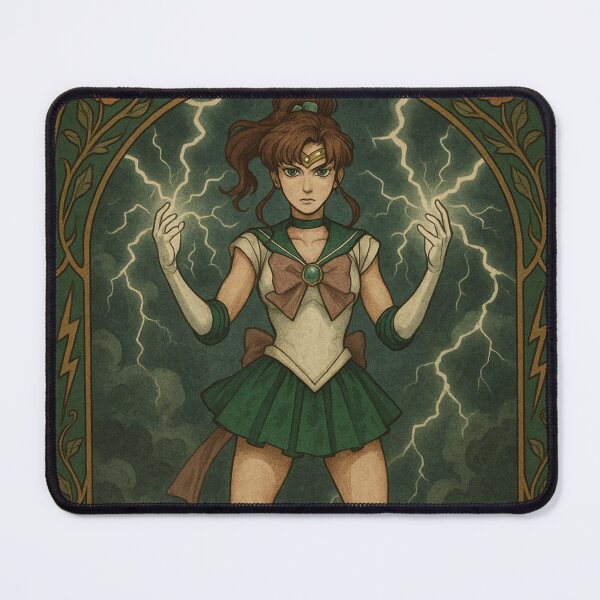Item preview, Sailor Jupiter – The Chariot Tarot Card designed and sold by MaBakerArt.