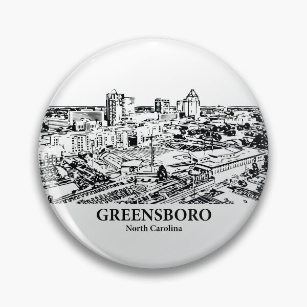Item preview, Greensboro - North Carolina designed and sold by Lakeric Cityscapes.