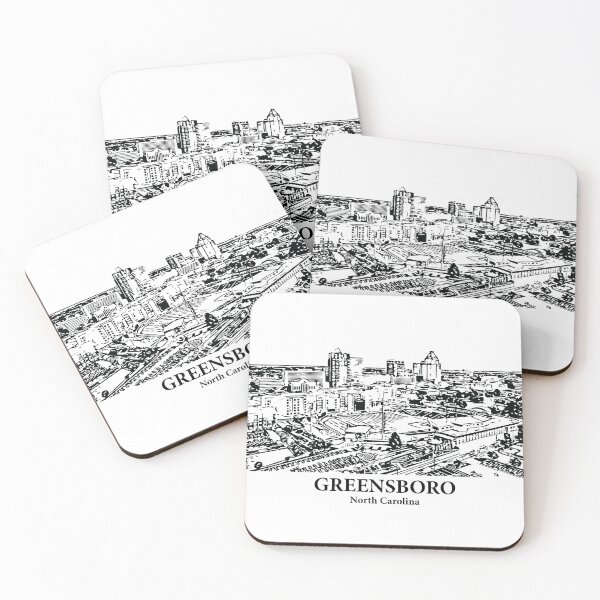 Item preview, Greensboro - North Carolina designed and sold by Lakeric Cityscapes.