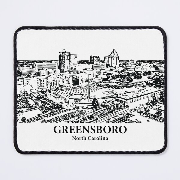 Item preview, Greensboro - North Carolina designed and sold by Lakeric Cityscapes.