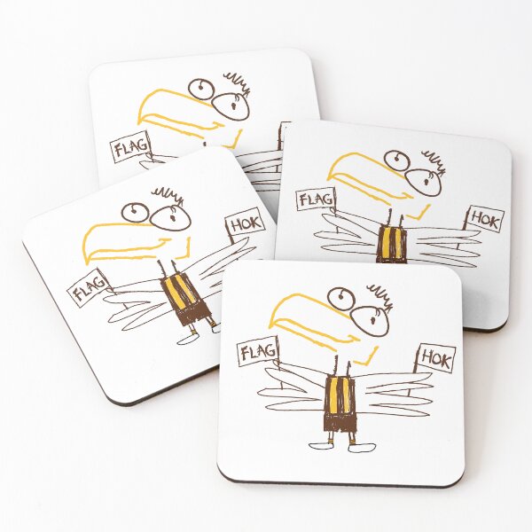 Item preview, Flaghok - Hawthorn Hawks designed and sold by mattdoesartgood.