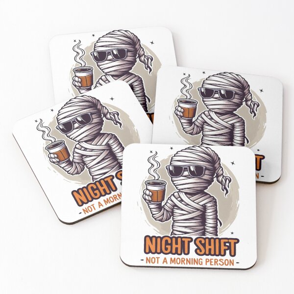 Item preview, Night Shift, Not a Morrning Person Night Shift designed and sold by Eif53.