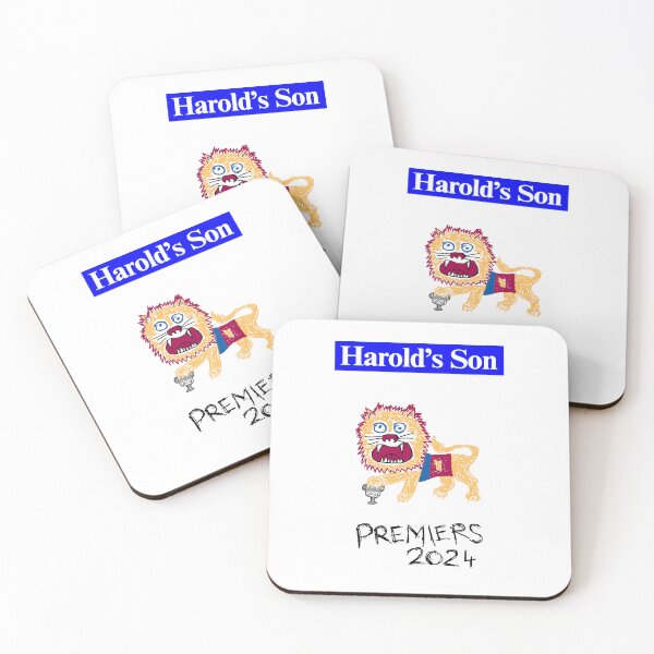 Item preview, Brisbane Lions 2024 Premiers - Harold's Son designed and sold by mattdoesartgood.