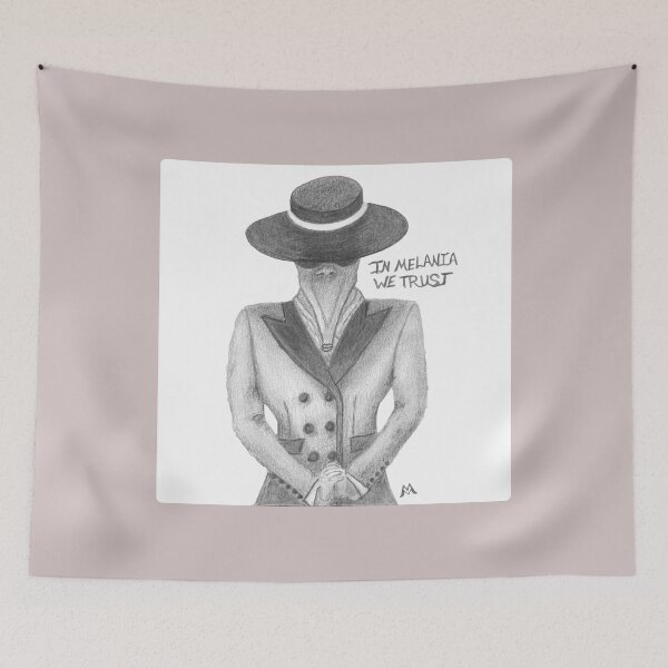 Item preview, In Melania We Trust (No Border) designed and sold by V-M-Studios.