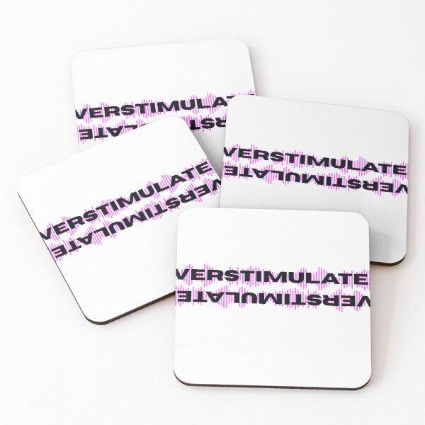 Item preview, OVERSTIMULATED reflected designed and sold by RecessionTreats.