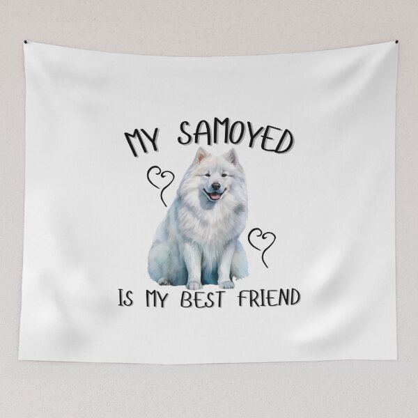 Item preview, My Samoyed Is My Best Friend designed and sold by Viikis.