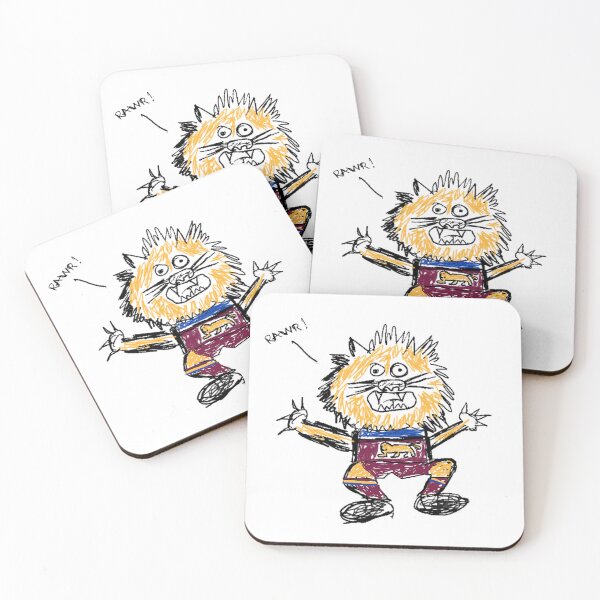 Item preview, Brisbane Lions Logo Drawing designed and sold by mattdoesartgood.
