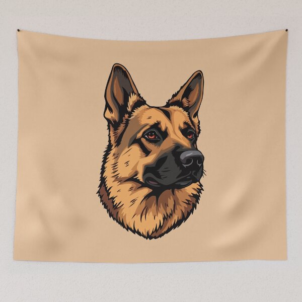 Item preview, Guardian Gaze: The Noble German Shepherd 2 designed and sold by KingdomArt101.
