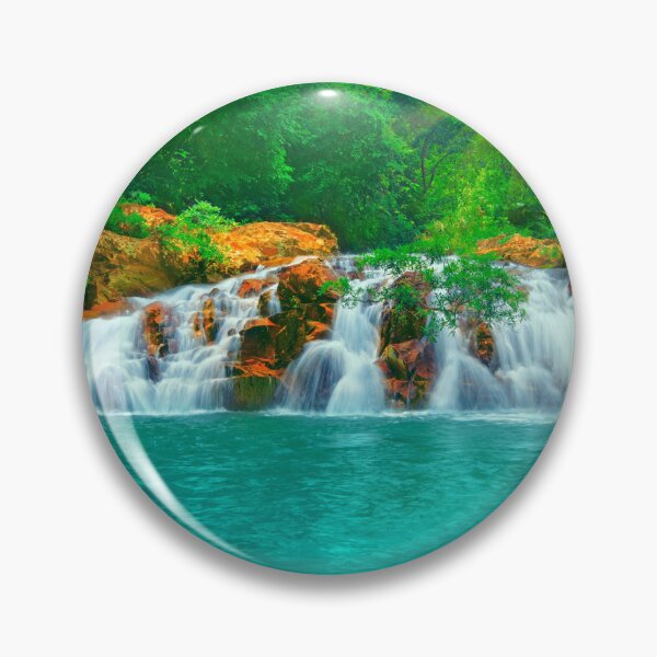 Item preview, Waterfall in Deep Forest designed and sold by Aptine.