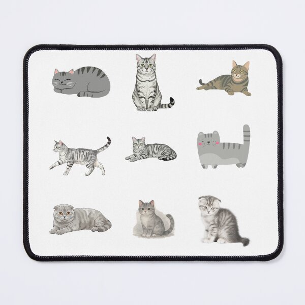 Item preview, Grey tabby cat pack designed and sold by BritishDelights.