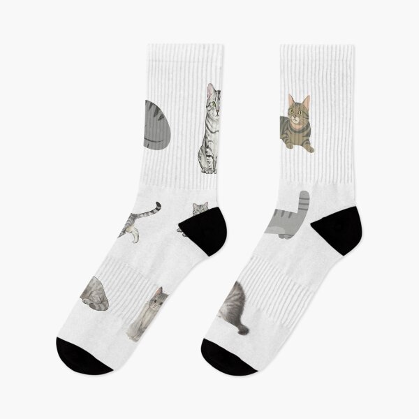 Item preview, Grey tabby cat pack designed and sold by BritishDelights.