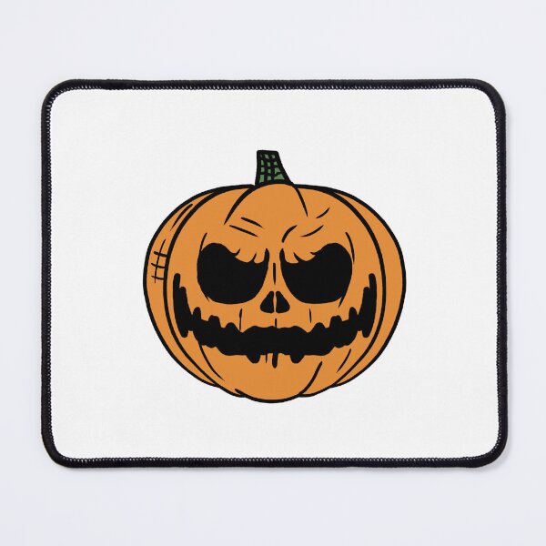 Item preview, Halloween Pumpkin Evil Smirkle Cartoon Style designed and sold by Carlo-Atzei.