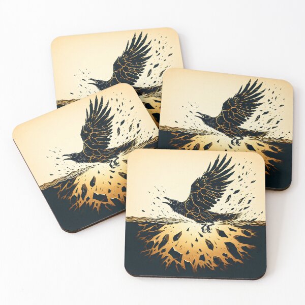Item preview, Torn Paper Raven, Ai Generated Art  designed and sold by ACC .