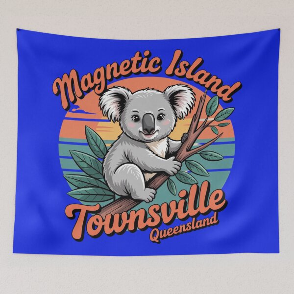 Item preview, Magnetic Island Koala – Townsville Queensland Tropical Design designed and sold by Timeless Design.