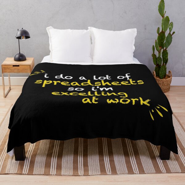 Item preview, I Do A Lot of Spreadsheets So I'm Excelling at Work Accounting Humor designed and sold by CHAKSTYLE.
