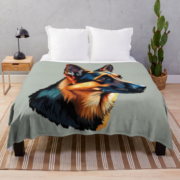 Item preview, Guardian Gaze: The Noble German Shepherd 1 designed and sold by KingdomArt101.